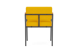 Monday Black Dining Chair With Arms