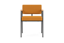 Load image into Gallery viewer, Monday Black Dining Chair With Arms