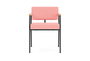 Monday Black Dining Chair With Arms