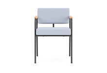Load image into Gallery viewer, Monday Black Dining Chair With Arms