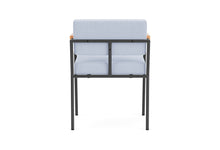 Load image into Gallery viewer, Monday Black Dining Chair With Arms