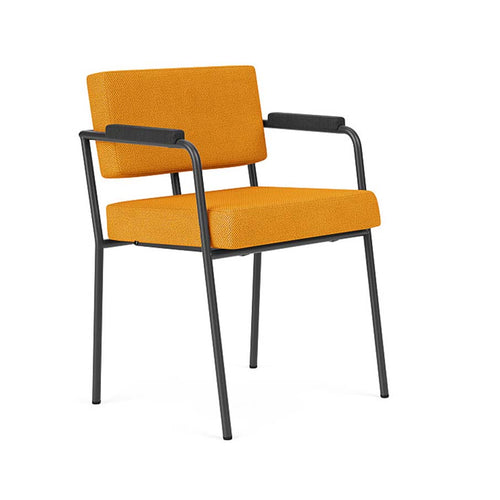 Monday Black Dining Chair With Arms