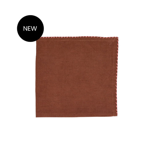 Olive Napkin - Rust