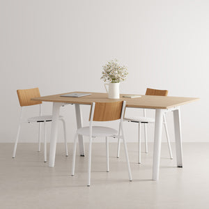 TIPTOE New Modern Wood Meeting Table | 3 Sizes