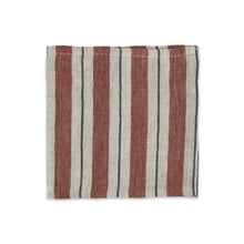 Load image into Gallery viewer, Amalia Red Linen Napkin