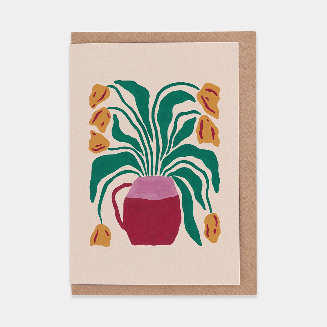 Tulips Greetings Card