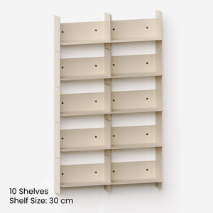 TIPTOE PLI Steel Wall Shelves - 10