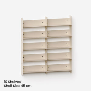 TIPTOE PLI Steel Wall Shelves - 10