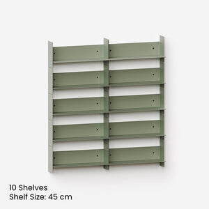 TIPTOE PLI Steel Wall Shelves - 10