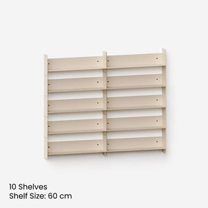 TIPTOE PLI Steel Wall Shelves - 10