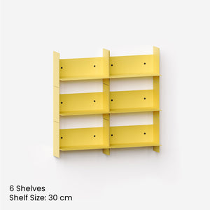 TIPTOE PLI Steel Wall Shelves - 6