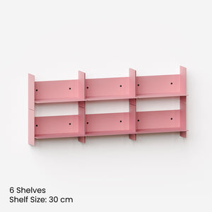 TIPTOE PLI Steel Wall Shelves - 6