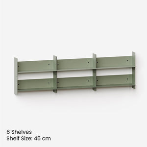 TIPTOE PLI Steel Wall Shelves - 6