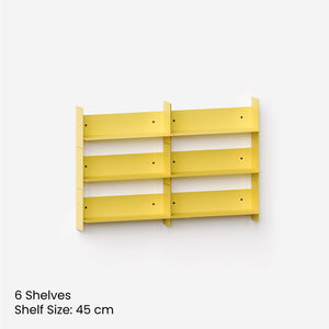 TIPTOE PLI Steel Wall Shelves - 6