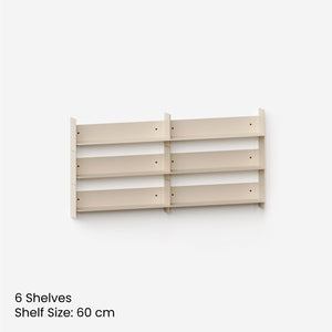 TIPTOE PLI Steel Wall Shelves - 6