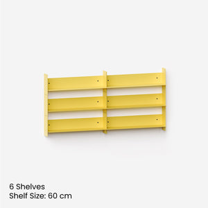 TIPTOE PLI Steel Wall Shelves - 6