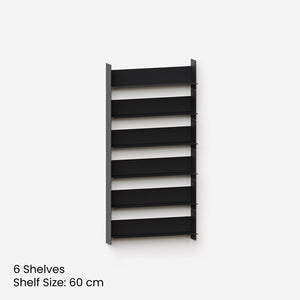TIPTOE PLI Steel Wall Shelves - 6