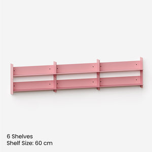 TIPTOE PLI Steel Wall Shelves - 6