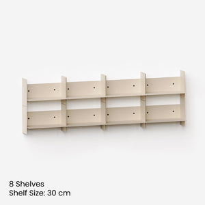 TIPTOE PLI Steel Wall Shelves - 8