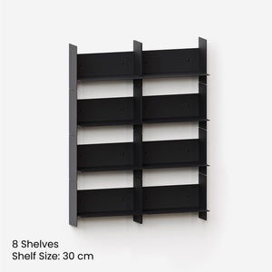 TIPTOE PLI Steel Wall Shelves - 8