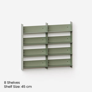 TIPTOE PLI Steel Wall Shelves - 8