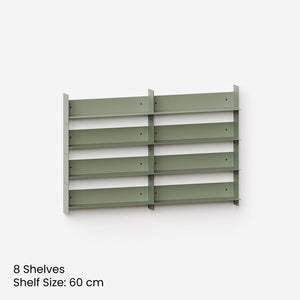 TIPTOE PLI Steel Wall Shelves - 8