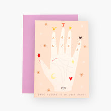 Load image into Gallery viewer, Palmistry Good Luck Greetings Card