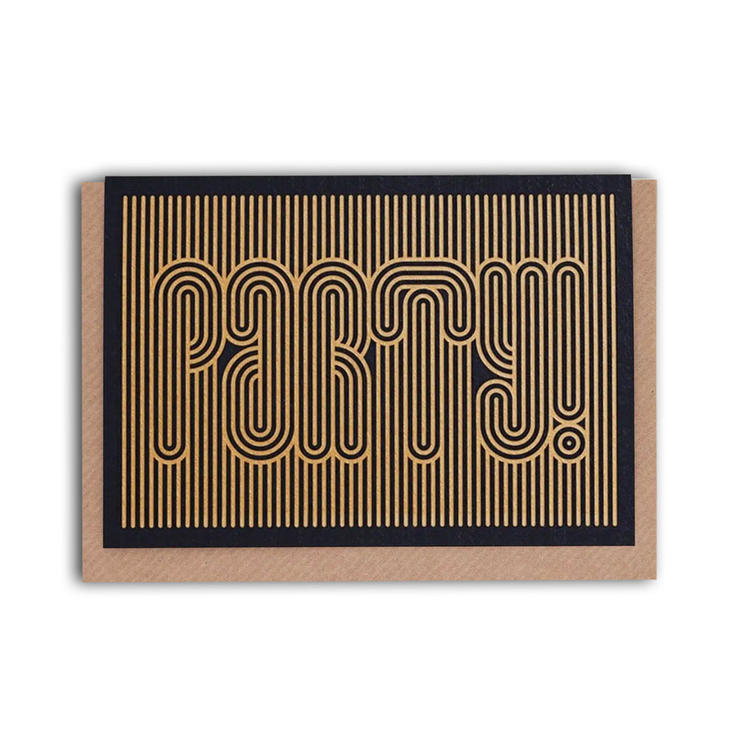 Party Greetings Card
