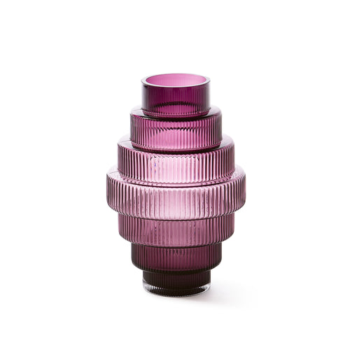 Small Purple Steps Vase