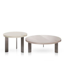 Load image into Gallery viewer, Saba Butter Round Coffee Table - 2 Sizes