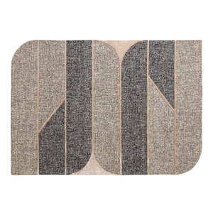 Saba Graphic Grey Rug - 2 Sizes