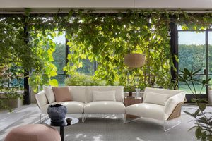 Saba New York Soleil Outdoor 3 Seat Sofa