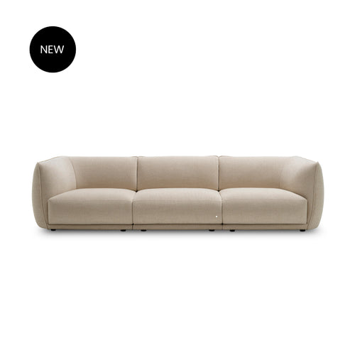 Saba Vela Piping 3 Seat Sofa - 2 Sizes