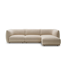 Load image into Gallery viewer, Saba Vela Piping Chaise Sofa