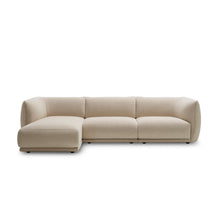 Load image into Gallery viewer, Saba Vela Piping Chaise Sofa