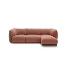 Load image into Gallery viewer, Saba Vela Piping Chaise Sofa