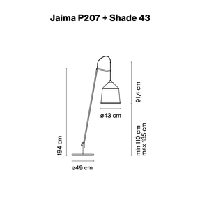Jaima Outdoor Floor Lamp