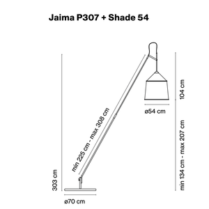 Jaima Outdoor Floor Lamp