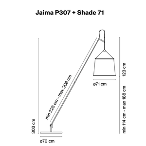 Jaima Outdoor Floor Lamp