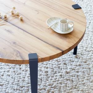 TIPTOE Round Coffee Table - Reclaimed Wood