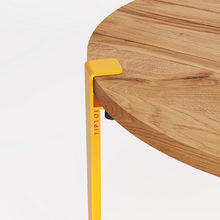 Load image into Gallery viewer, TIPTOE Round Coffee Table - Reclaimed Wood