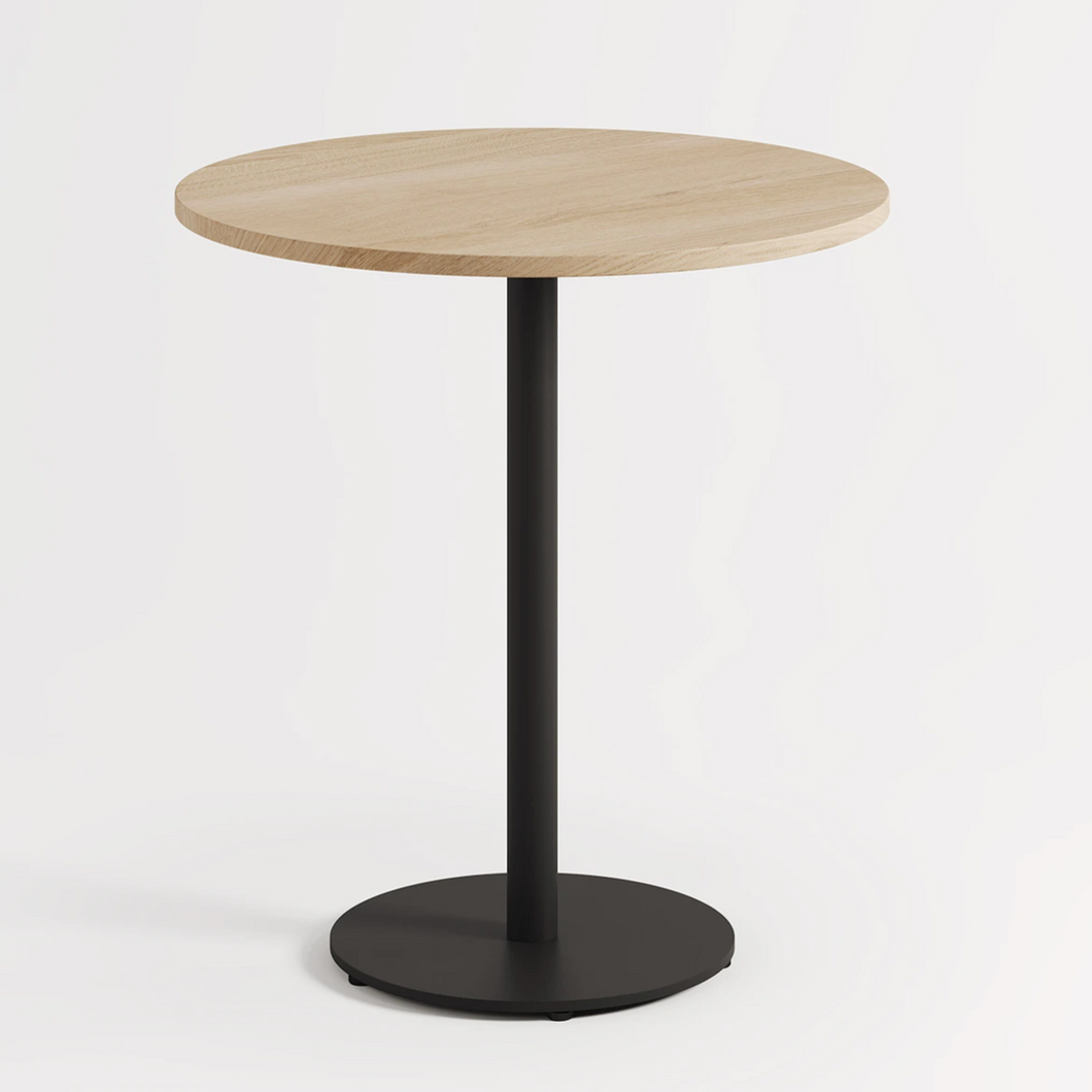 Tiptoe Moka Bistro Round Table - Solid Oak