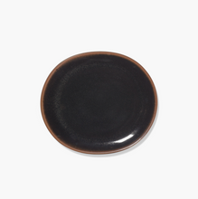 Load image into Gallery viewer, Out of Lines Oval Plate Dark Brown - L