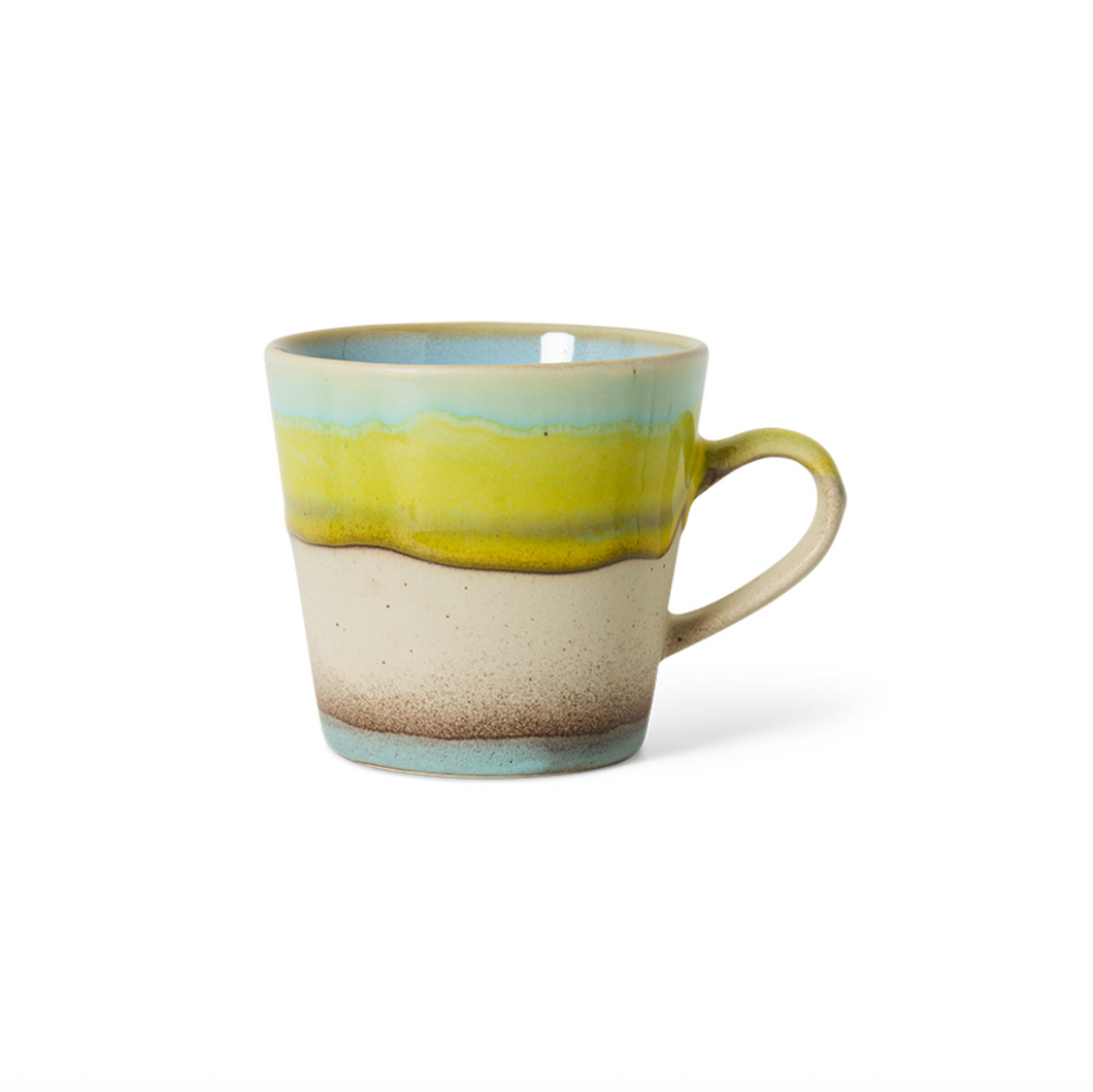 HKLIVING 70's Ceramic Americano Glint