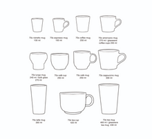 Load image into Gallery viewer, HKLIVING 70&#39;s Ceramic Brutalism Espresso Mugs - Set of Four