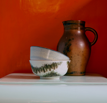 Load image into Gallery viewer, HKLIVING 70&#39;s Ceramic Ramen Bowls - Minimalist - Set of Two
