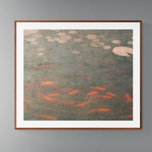 Load image into Gallery viewer, Beneath the Water Lilies Fine Art Photography by Louise O&#39;Gorman
