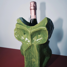 Load image into Gallery viewer, Serax Green Owl Vase - Large