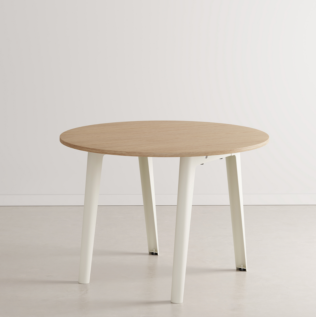 TIPTOE New Modern Round Table | Eco-certified Wood
