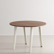 Load image into Gallery viewer, Tiptoe New Modern Walnut Round Dining Table